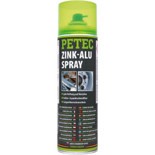 PETEC Zink-Alu-Spray, silber, 500ML