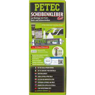 PETEC Scheibenkleber-Set, Schlauchbeutel, 400ML