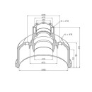 Bremstrommel 308 x 120 passend für Mercedes Benz LK 814
