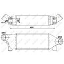 Ladeluftkühler passend für FORD Transit 2.0D 00- NRF 30259