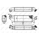 Ladeluftkühler passend für FORD Transit 2.0D 00- NRF 30886