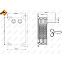 Ölkühler, EASY FIT passend für LAND ROVER Defender 2.4D 07- NRF 31294