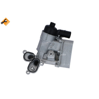 Ölfiltergehäuse mit Ölkühler, mit Filter, EASY FIT passend für RENAULT Trafic 2.0D 01- NRF 31751