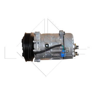 Kompressor, mit PAG Kompressoröl, EASY FIT passend für VW Transporter 2.5D 91- NRF 32168