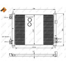 Kondensator passend für NISSAN Cabstar 06-  - NRF 35926