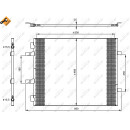 Kondensator, EASY FIT passend für RENAULT Trafic 2.0D 01- NRF 35960