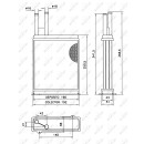 Wärmetauscher, Innenraumheizung passend für PEUGEOT Boxer 2.5D 94- NRF 52066