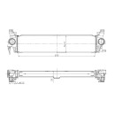 Ladeluftkühler passend für MERCEDES Vito 1.6D 14- NRF 309383