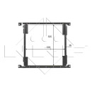 Kondensator, EASY FIT passend für MERCEDES Axor 02- NRF 350392