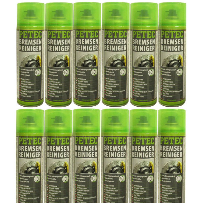 Bremsenreiniger Spray, 500ML - 70060 von PETEC - EAN 4013558700601