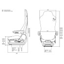 LKW-Fahrersitz GRAMMER Kingman High Performance RVI Komfort